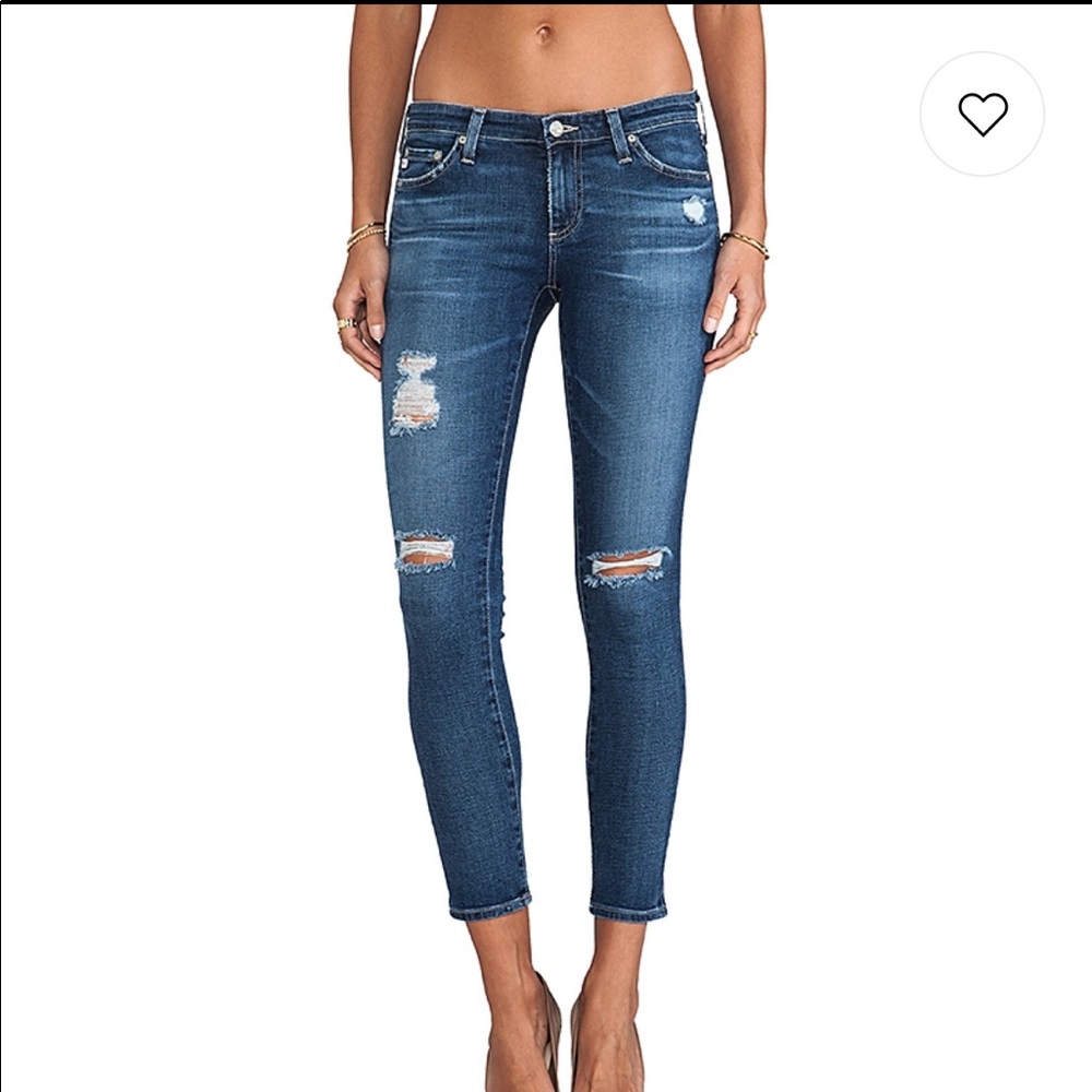 AG super skinny ankle legging jean
